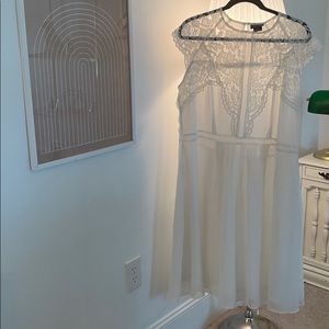 City chic plus size lace dress